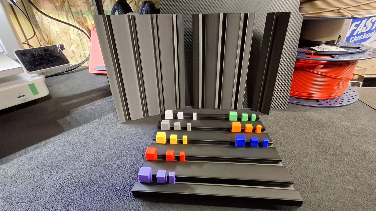 1pc Socket Organizer Trays Custom Color Options Tool Box Storage Rack for Garage