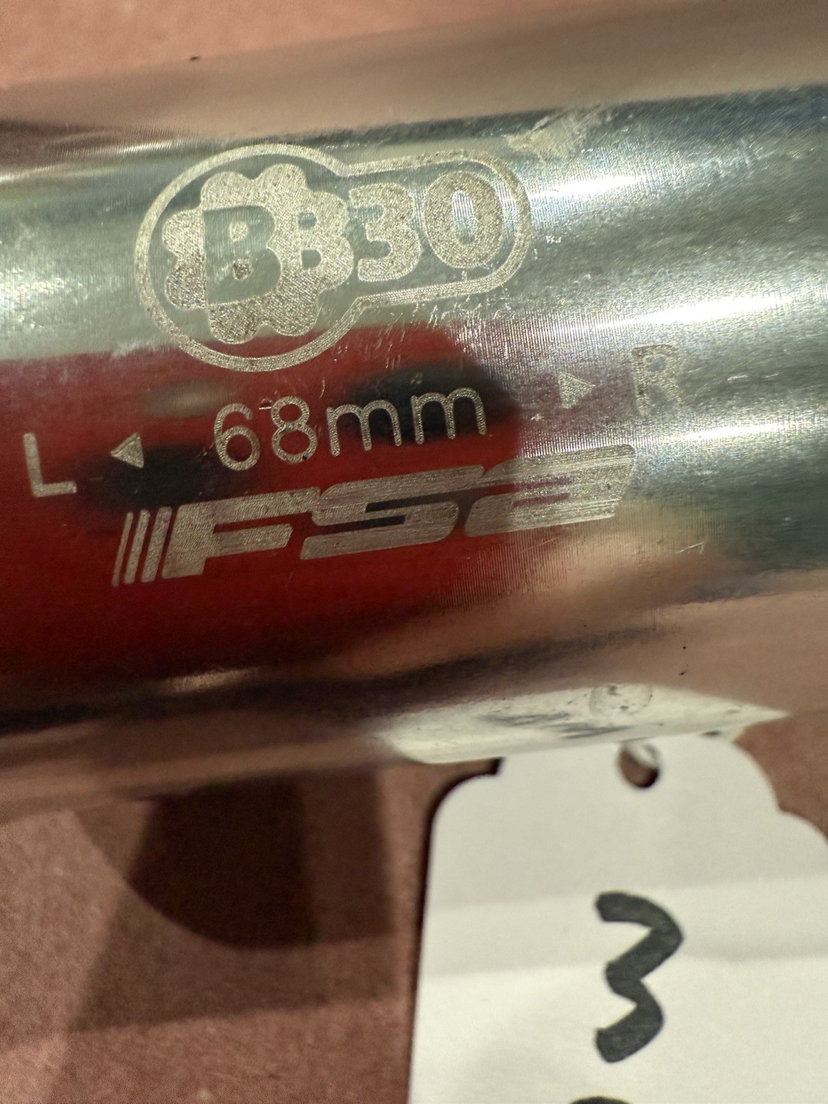 NOS FSA BB30 68mm THREADED ADAPTER CANNONDALE SPECIALIZED