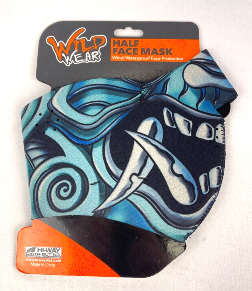 Wild Wear Half Face Mask Water/Windproof Face Protection