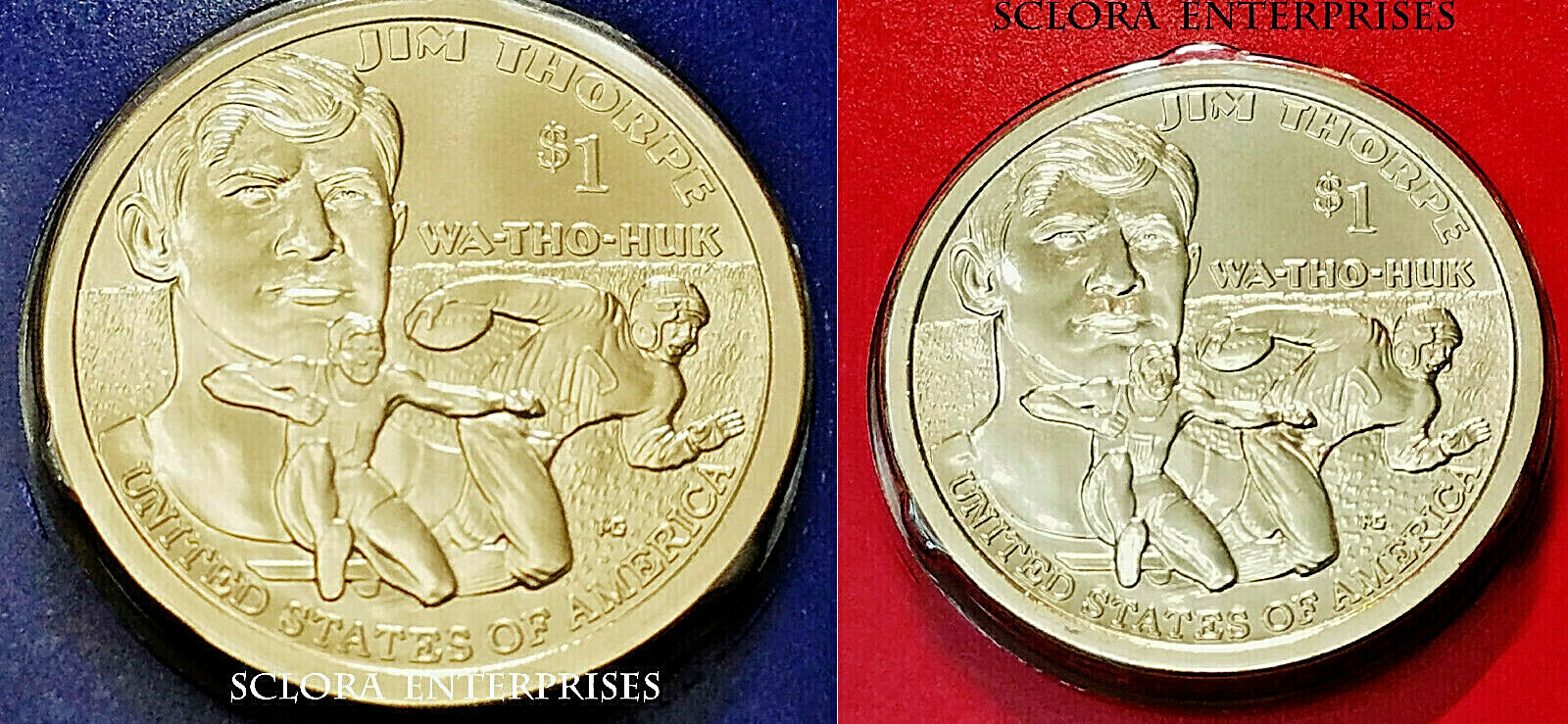 2018 P & D Sacagawea Dollar Coin Set (2 Coins)  *MINT CELLO*  **FREE SHIPPING**