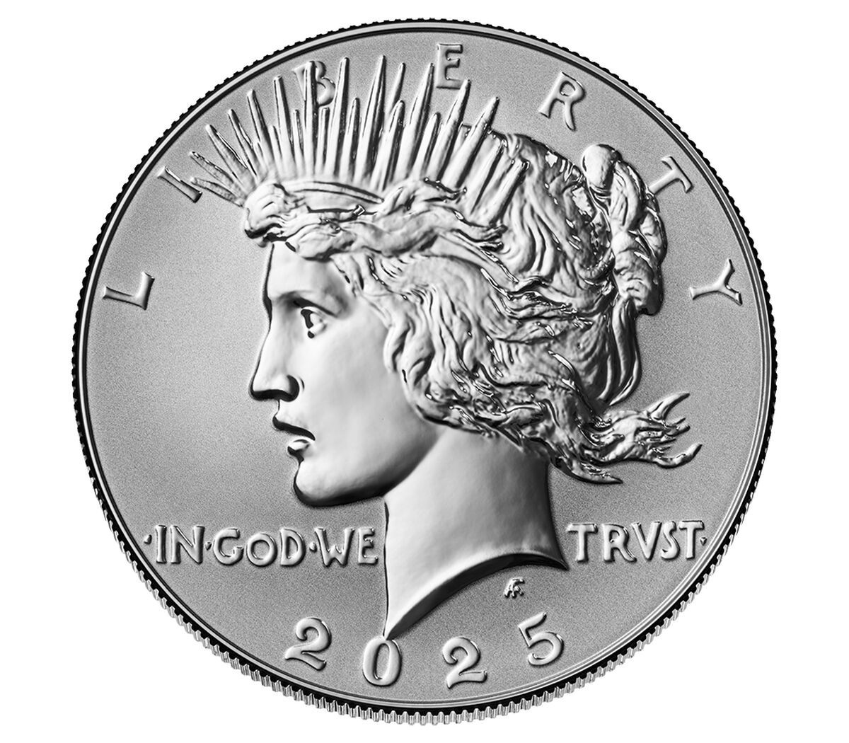2025 Peace Reverse Proof Silver Dollar NGC RP70 First Releases Peace