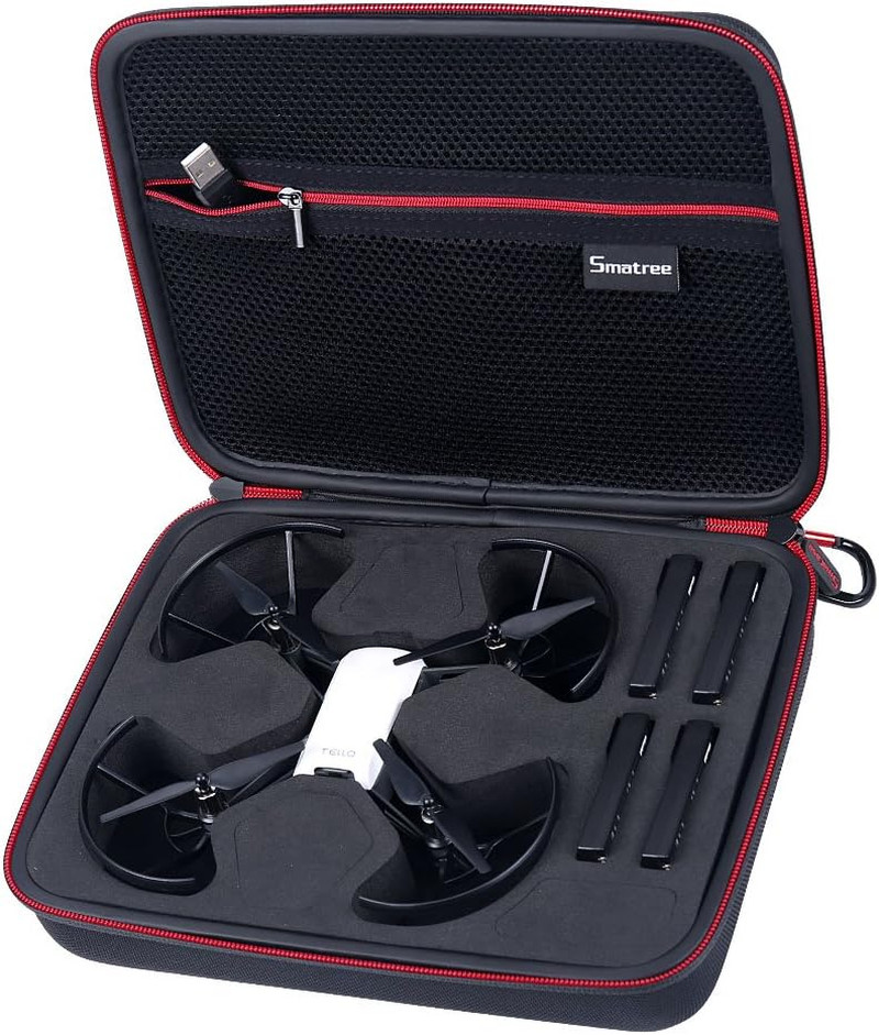 3.6L Carry Case Compatible for DJI Tello Drone with 4 Tello Flight Batteries(Tel