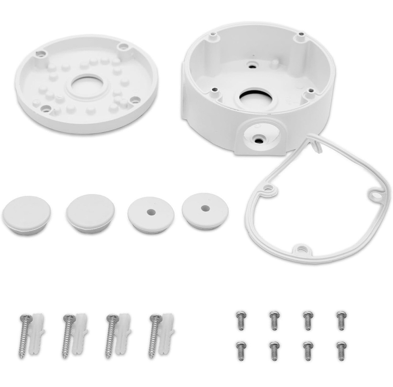 Waterproof Junction PC Box CCTV Bullet Dome Camera Wall Mount Bracket 4pack