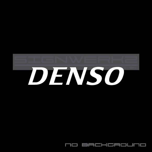 Denso Decal Sticker racing American motorsport racing Euro spark plugs Pair