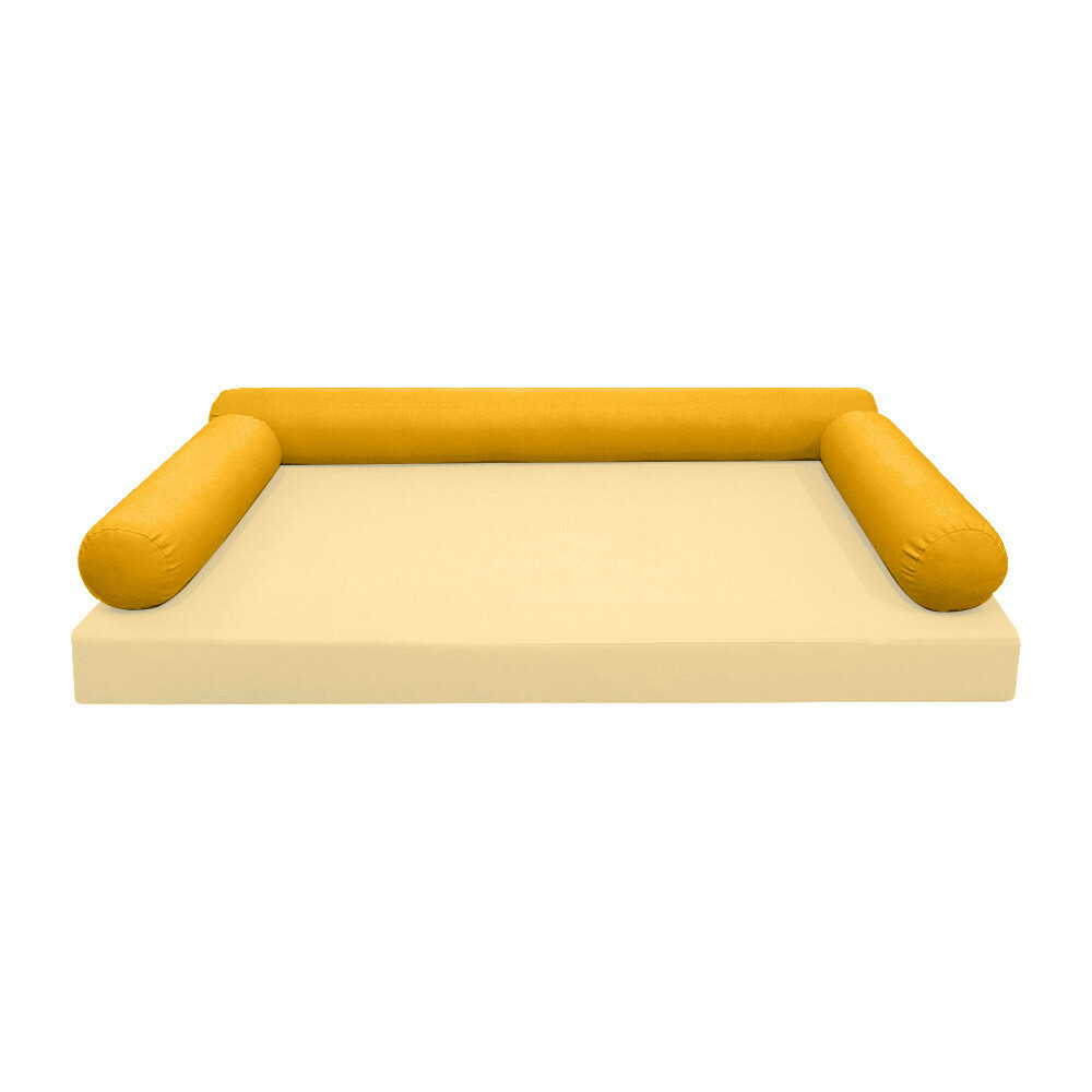 |COVER ONLY| STYLE 6 Crib Bolster Pillow Daybed Porch Swing Knife Edge AD108