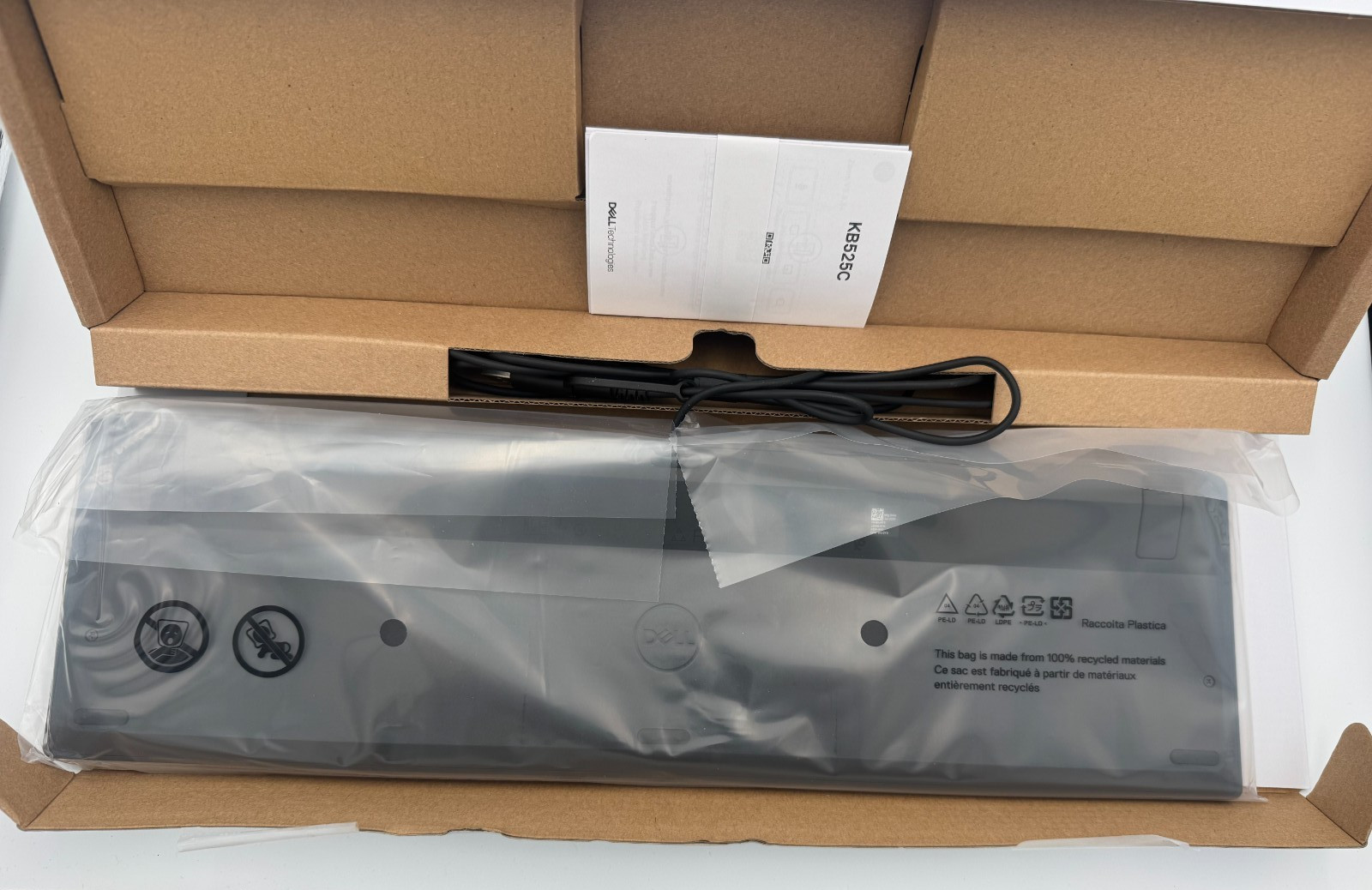 OPEN BOX Dell Pro Wired Collaboration Keyboard | KB525C | Black