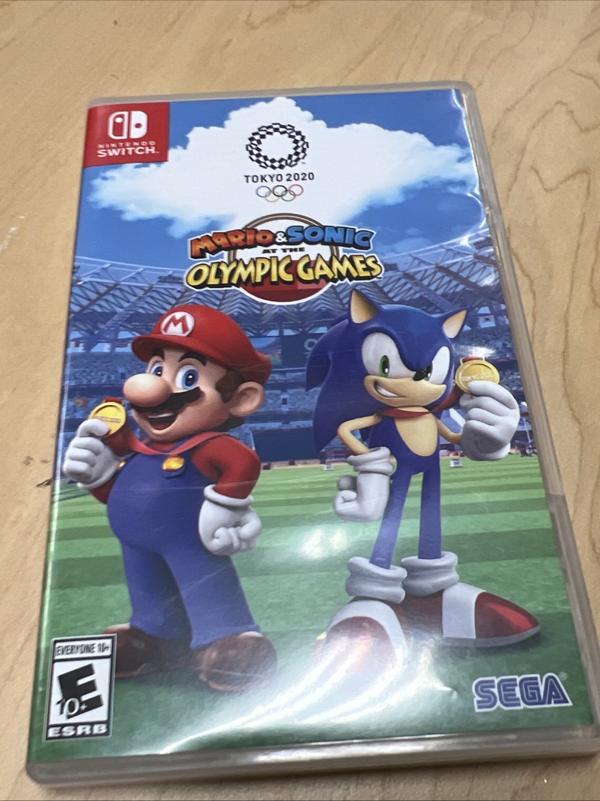 Mario & Sonic at the Olympic Games: Tokyo Nintendo Switch Case ONLY / Authentic