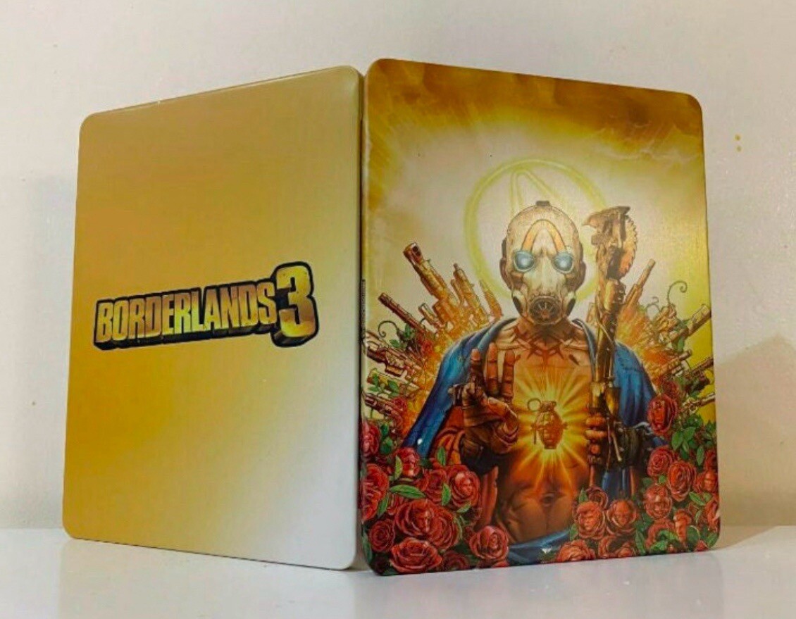 Borderlands 3 Custom made Steelbook/MetalPak for PS3/PS4/Xbox (No Game) New