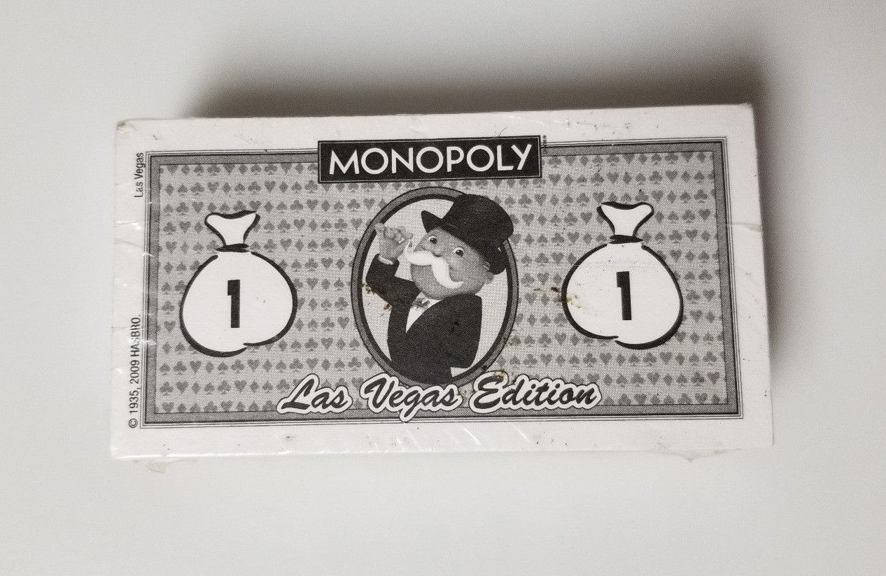 Monopoly Money Las Vegas Edition Replacement Set