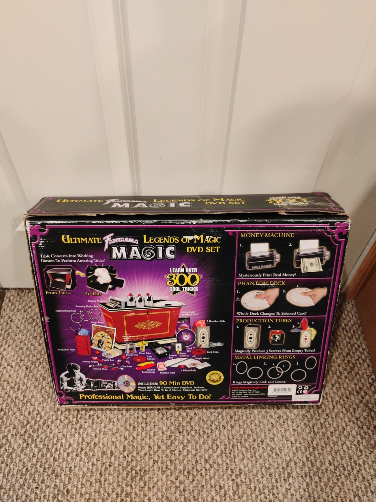 Fantasma Masters of Magic Set Starter Magic Kit 300+ Tricks Almost Complete
