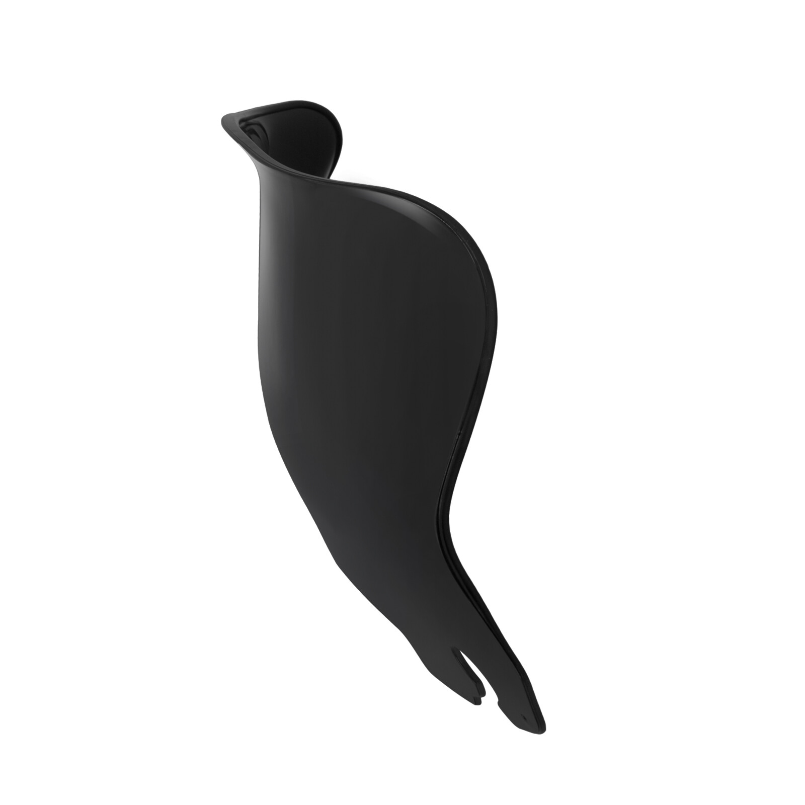 9" Black Wave Windshield Windscreen Fits For Harley Electra Tri Glide 2014-2023