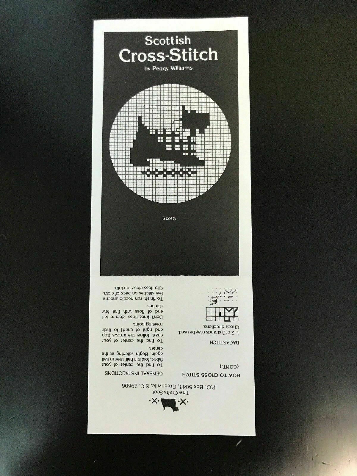 Cross Stitch Pattern : Scottish Cross-stitch (Peggy Williams)