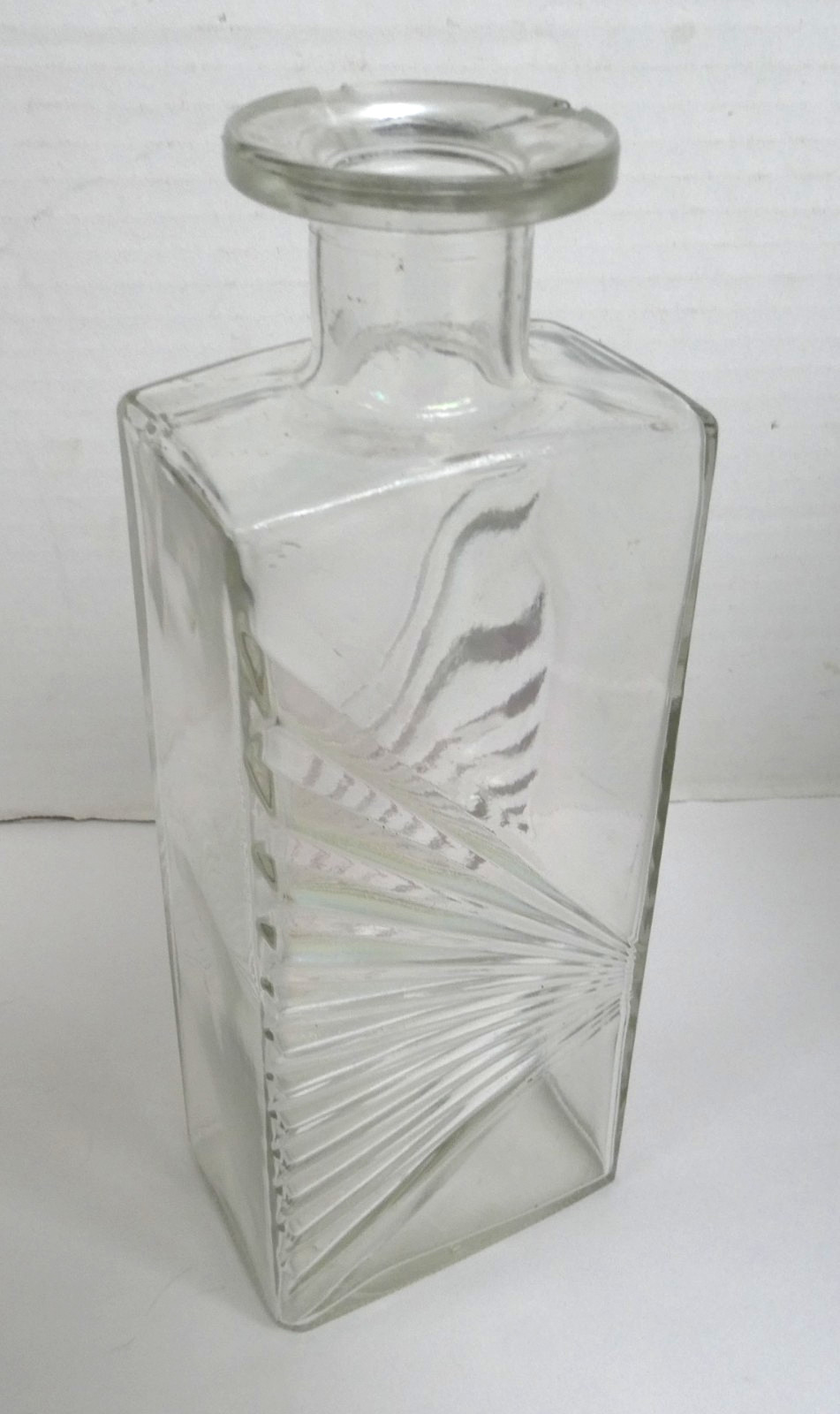 1968 Anchor Hocking Deco Style Liquor Bottle