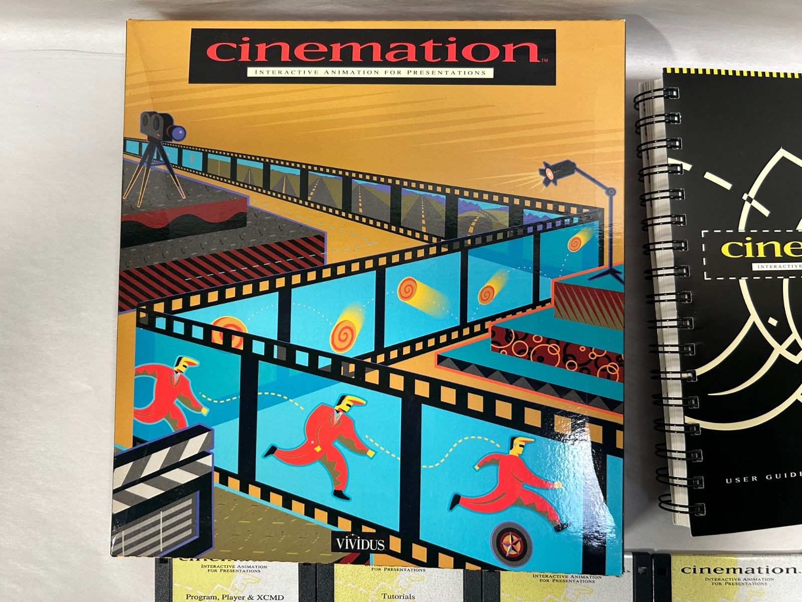 Vtg Cinemation Interactive Animation for Presentation by Vividus Software (A10)
