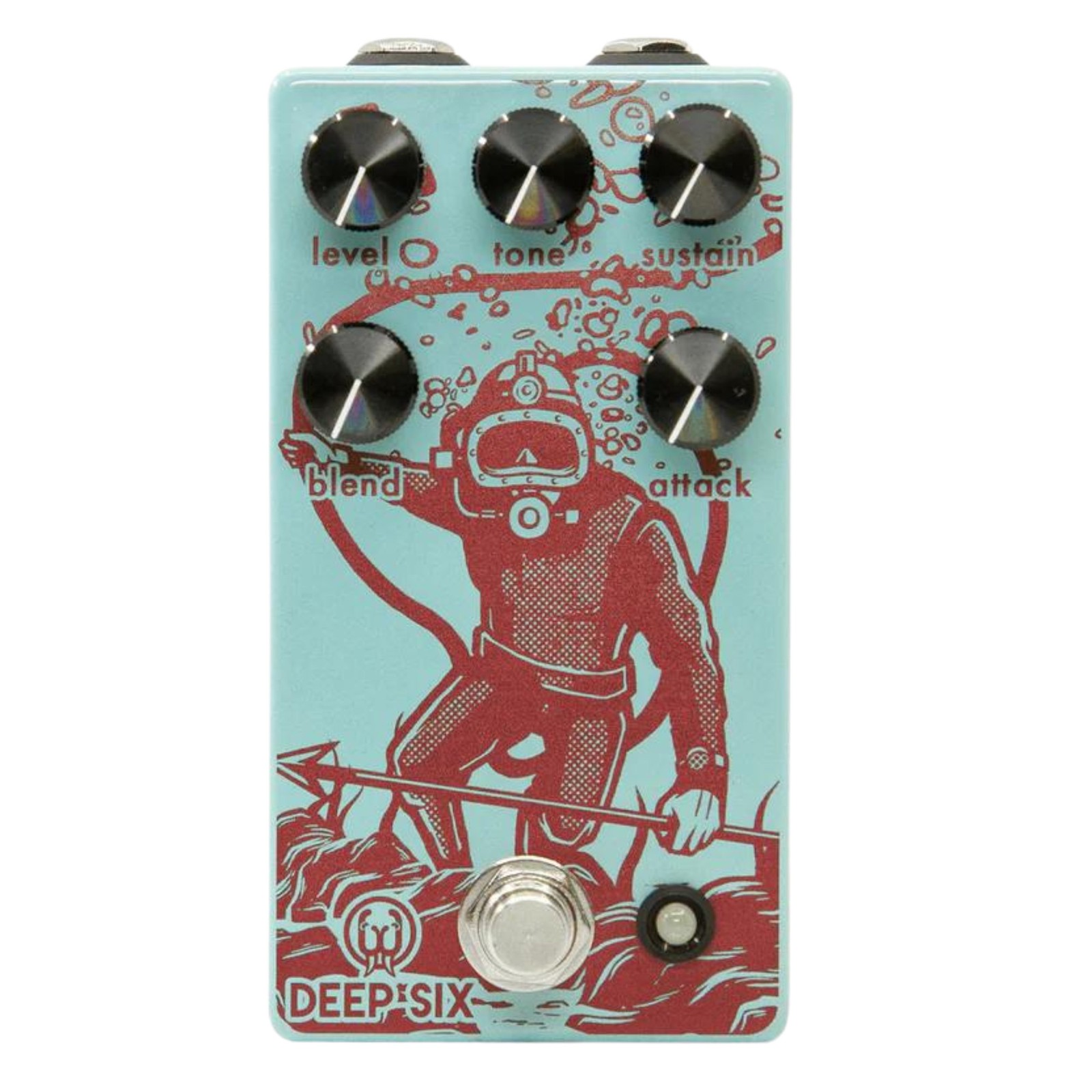 Walrus Audio Deep Six V3 Compressor Effects Pedal
