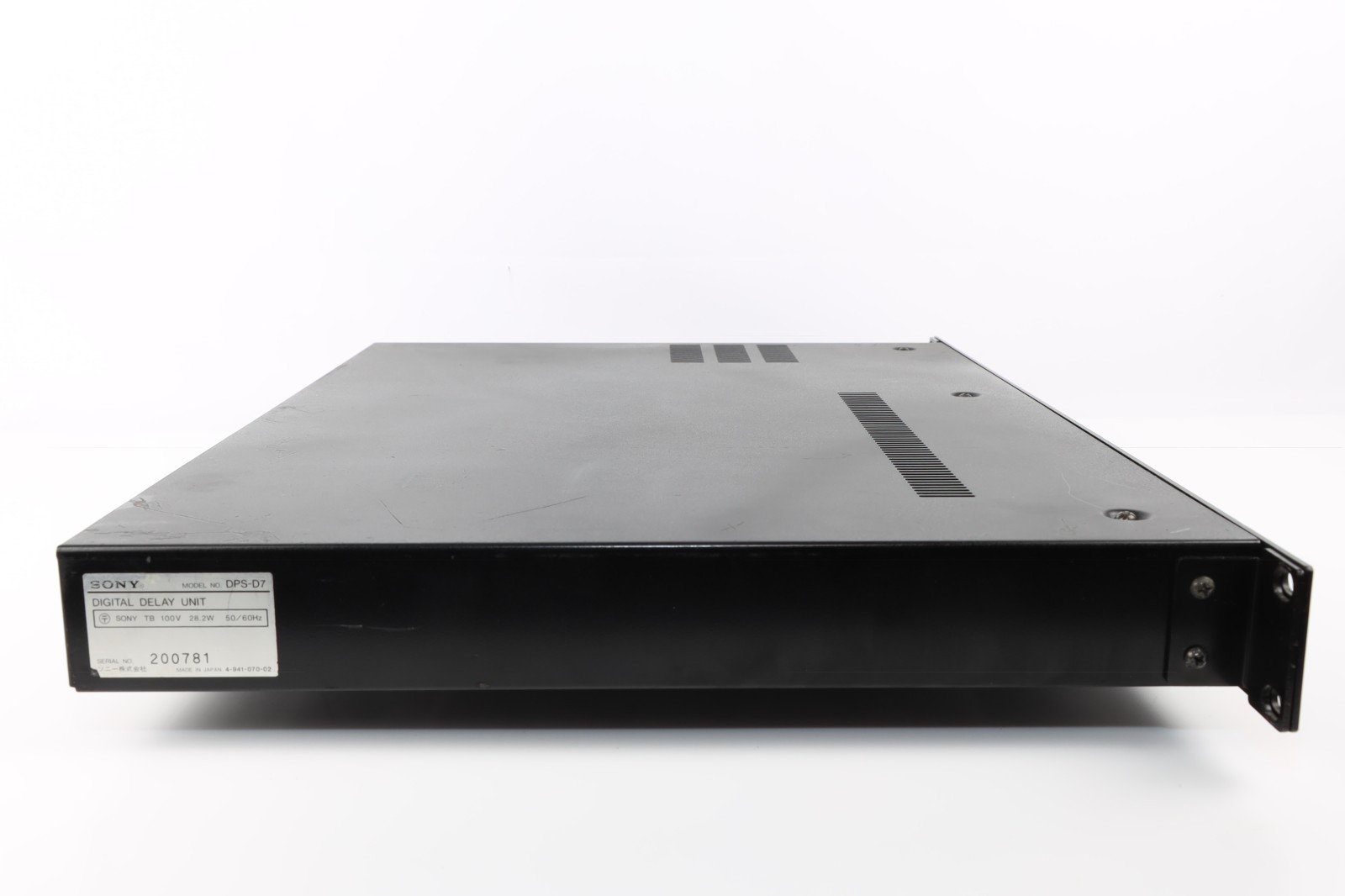 Sony DPS-D7 Digital Delay new internal battery Reverb Delay From Japan