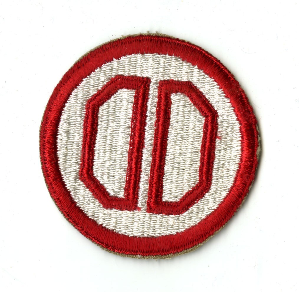 31st Infantry Division White Back Patch WWII Vintage Philippines Pacific
