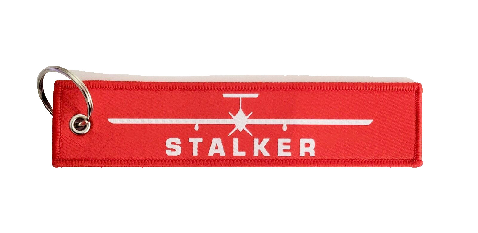 Stalker Aircraft Flight Tag Keychain Military