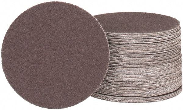 50 Pack Tru-Maxx 3" Adhesive PSA Discs, 180 Grit Aluminum Oxide, Cloth Backing