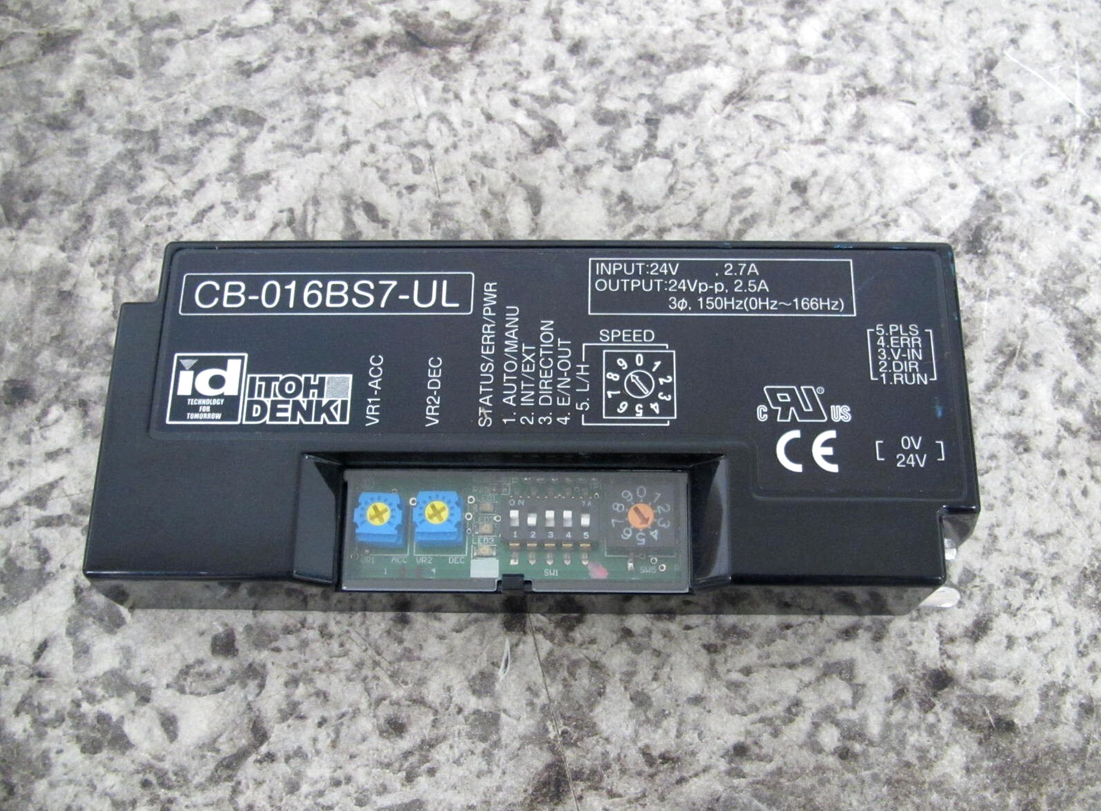 Itoh Denki CB-016BS7-UL Conveyor / Roller Driver Card / Module Free Shipping