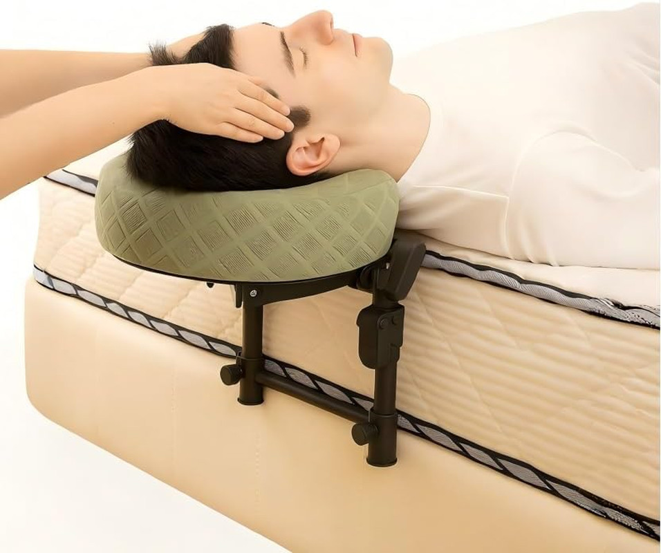 Massage Headrest for Bed, Adjustable Massage Face Cradle at Home
