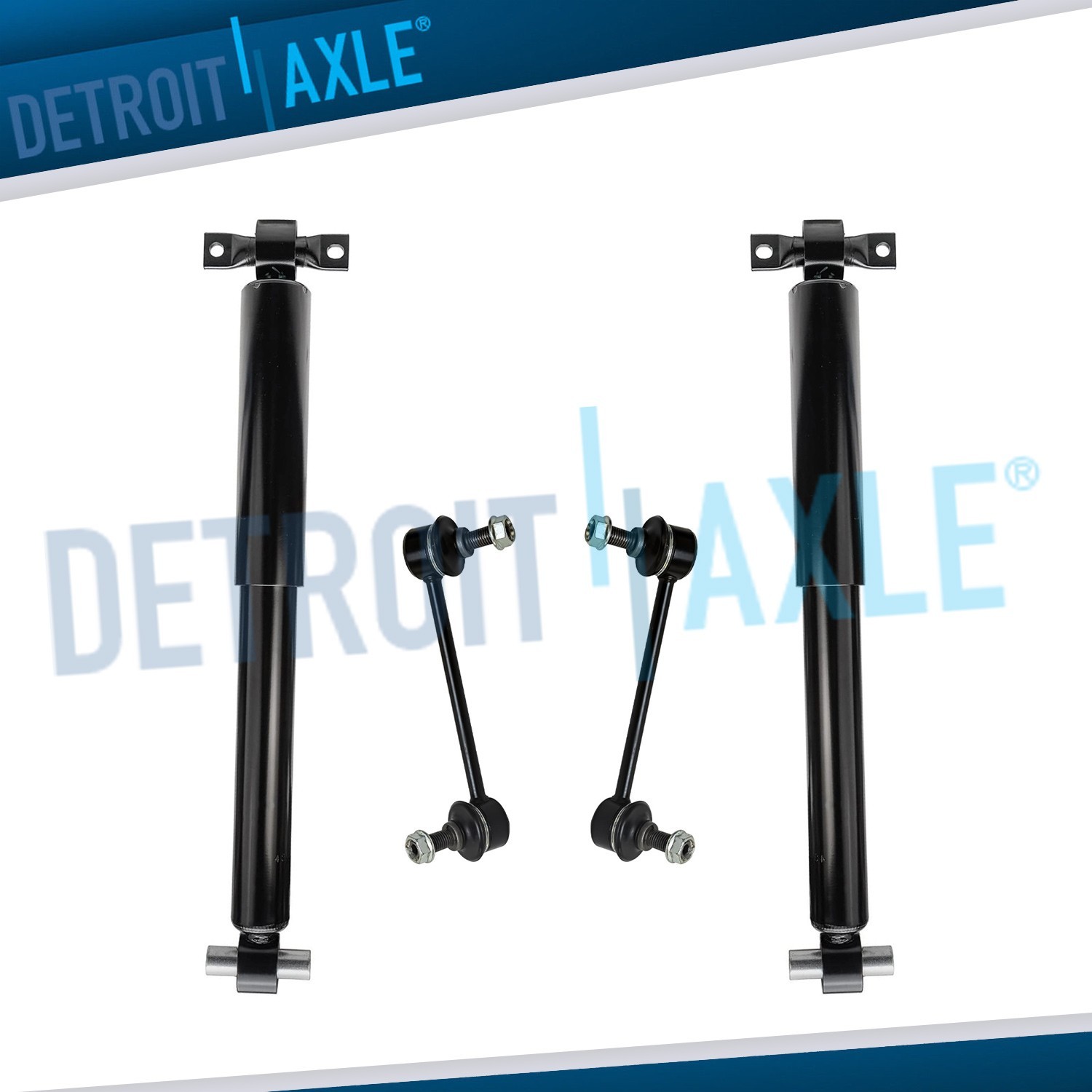 Rear Shock Absorbers Sway Bar End Links for 2009 2010 2011 2012-2015 Honda Pilot