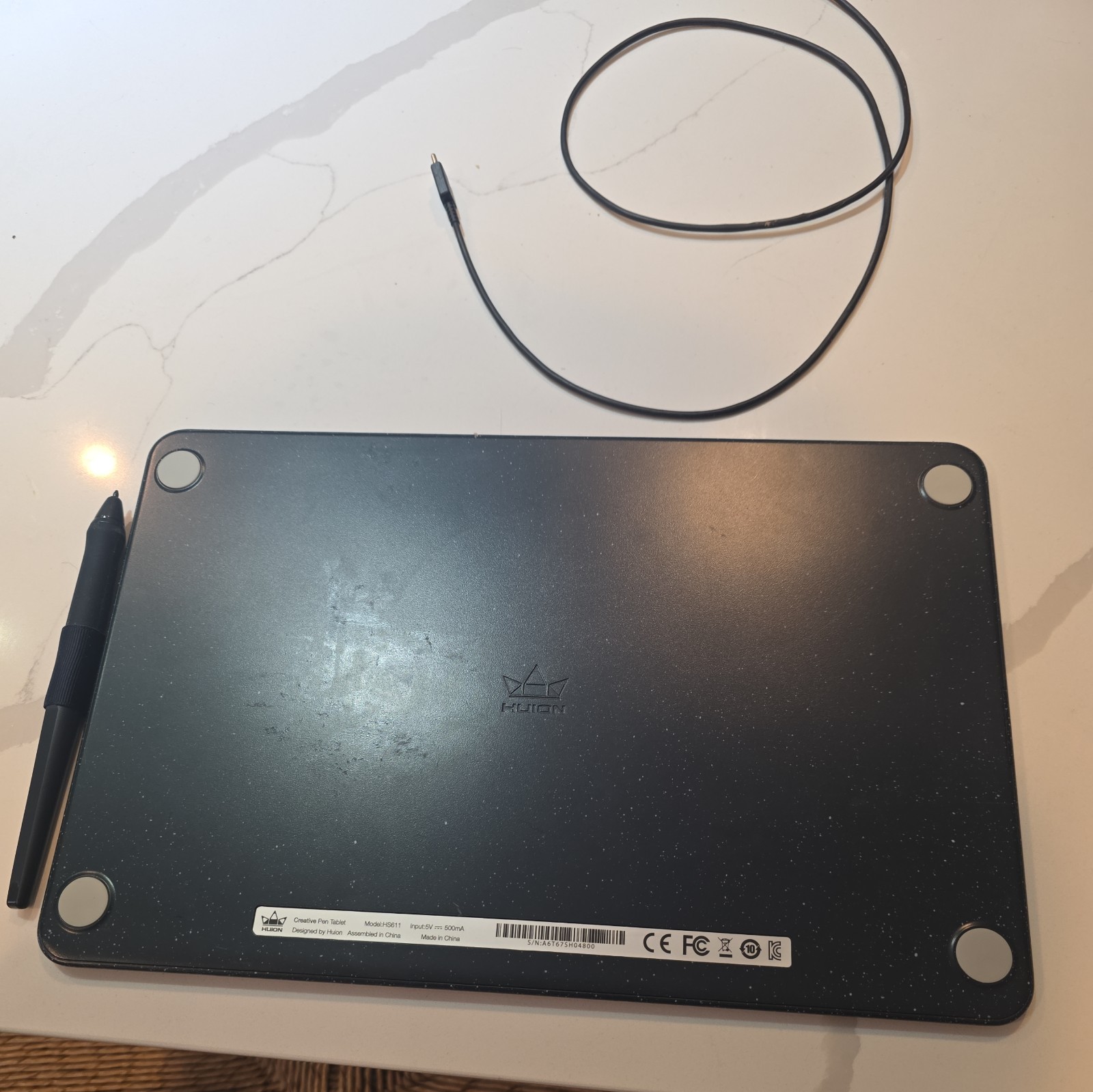 Huion HS611 10x6inch Graphics Tablet Starry Blue