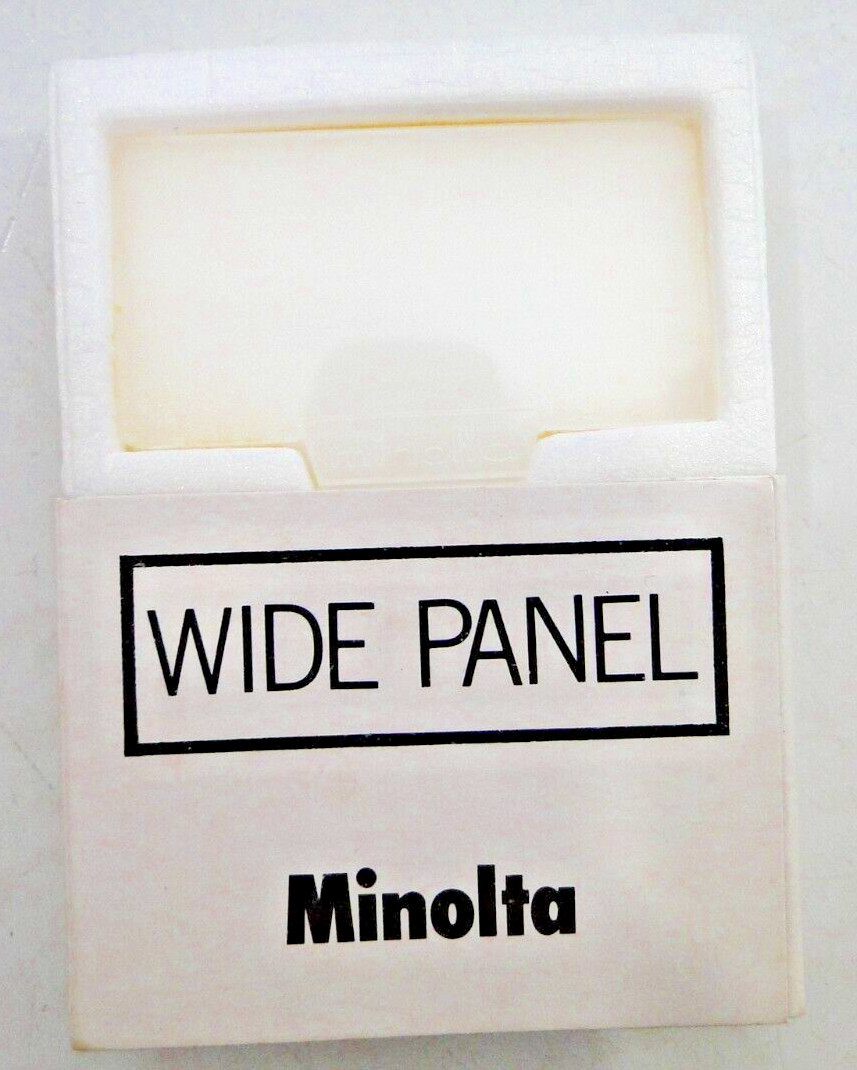 Minolta Auto 200X Flash, Wide panel with Case