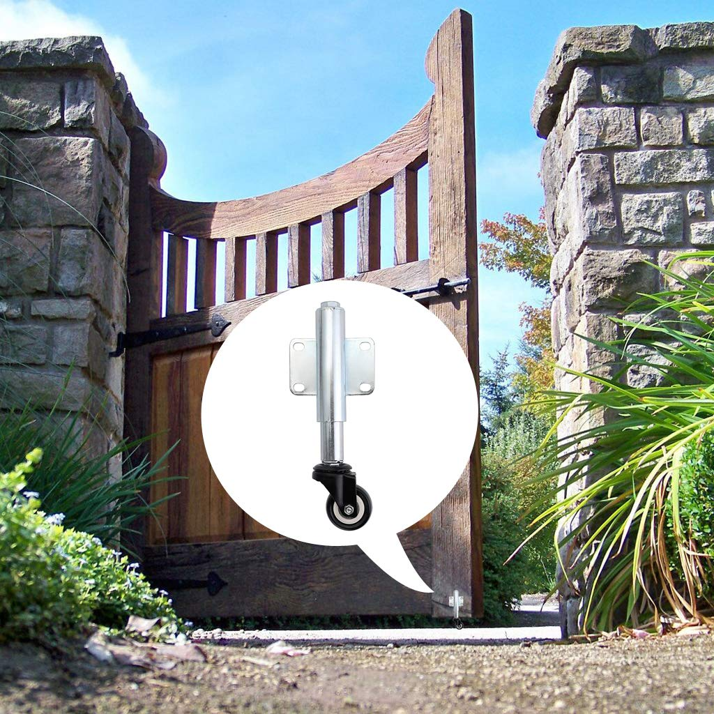 Skelang 2 Spring Loaded Gate Caster Retractable 2-1/2 Swivel Gate Caster W...
