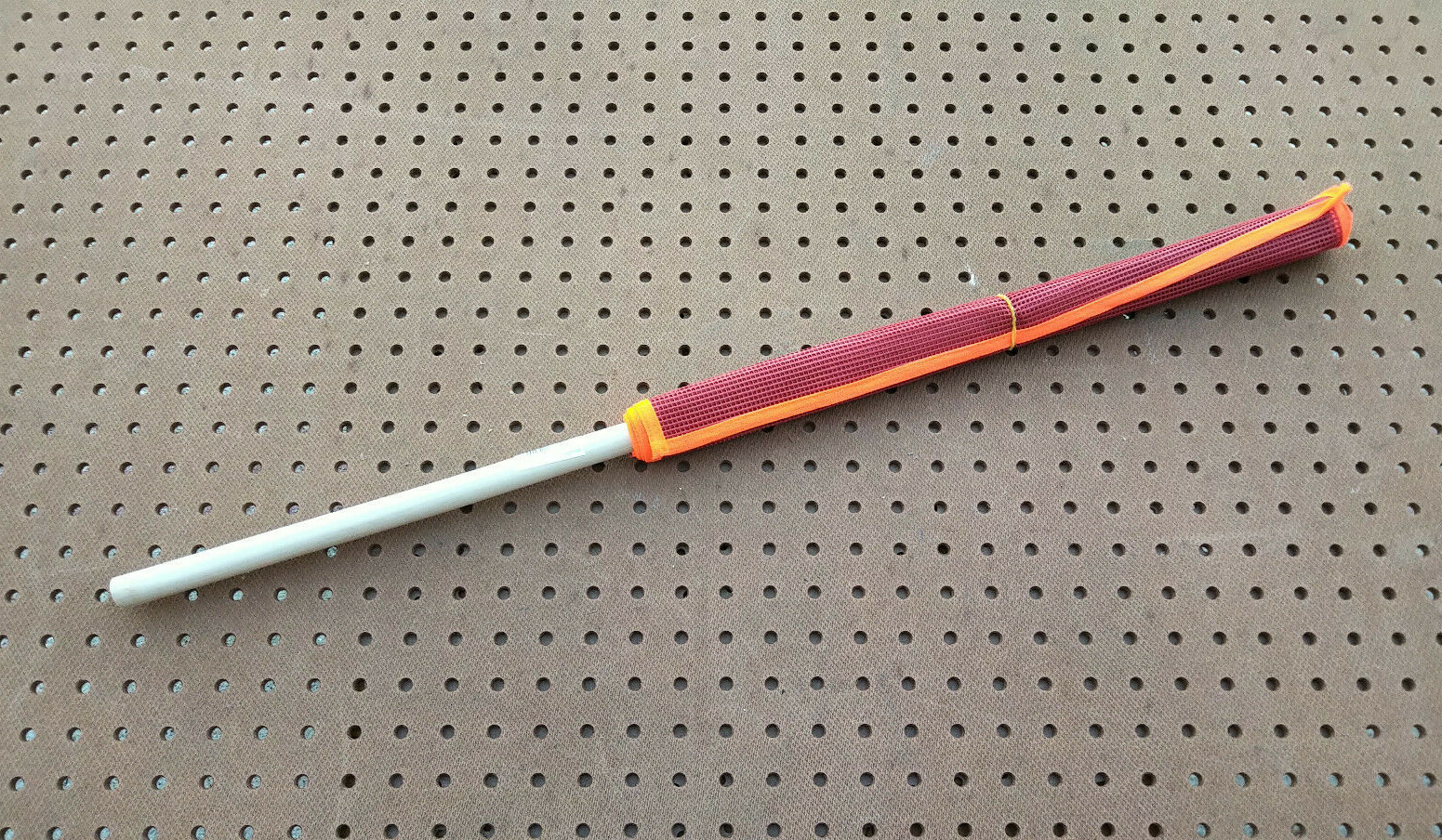(2 PACK) DOLECO 18" X 18" SAFETY FLAG & WOODEN DOWEL