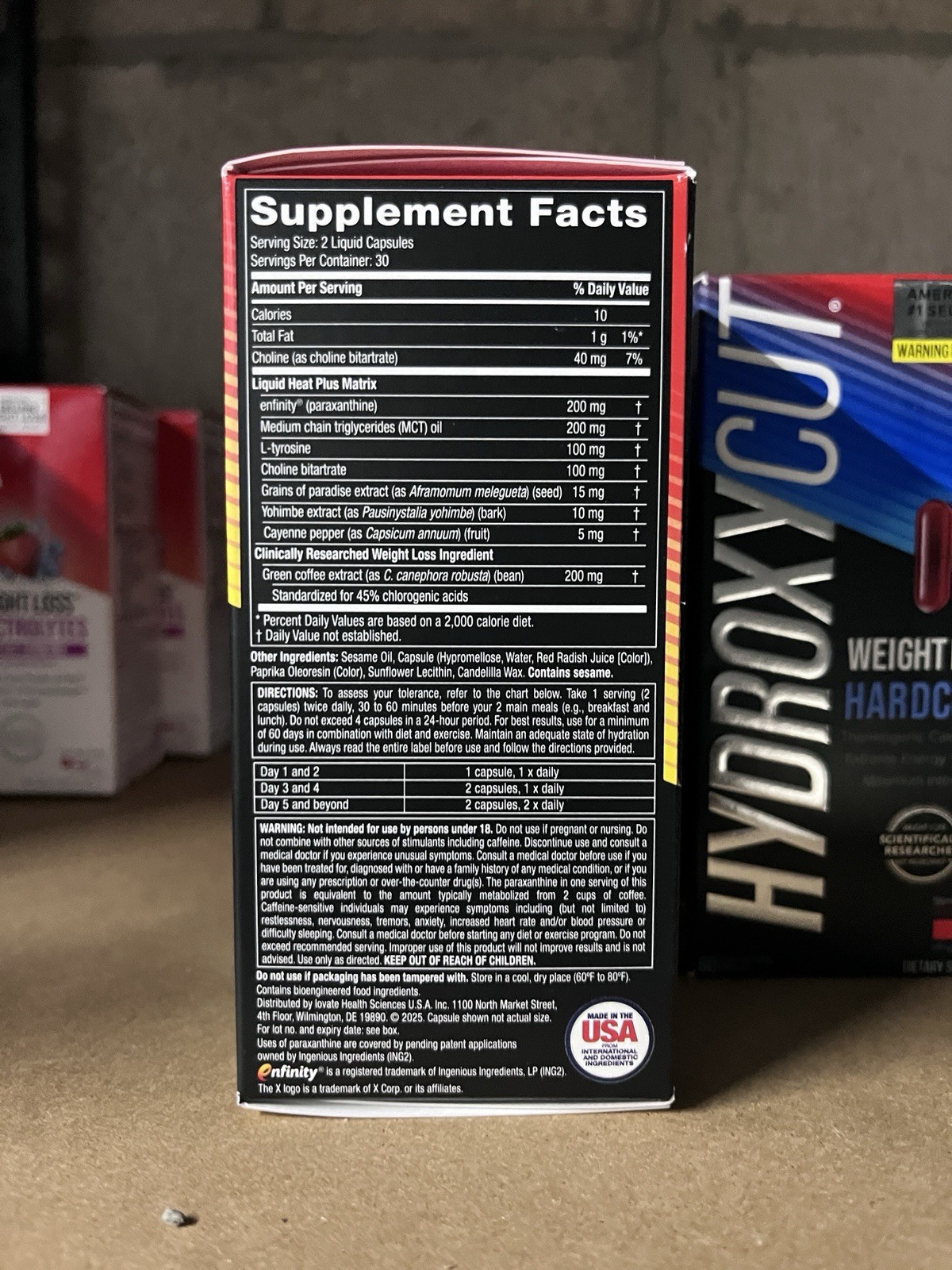 Hydroxycut Hardcore Liquid Heat Rapid-Release Liquid Caps, 60 CT - Exp 10/2027