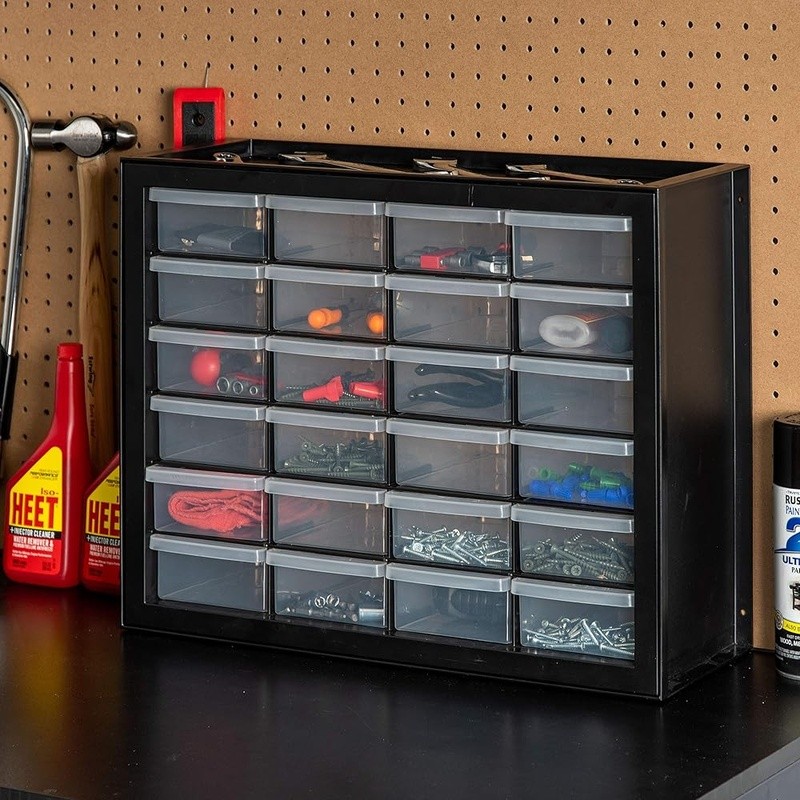 Multi-Purpose Storage Organizer Tool Cabinet W/ Multi-Drawers Crafts & Hardware