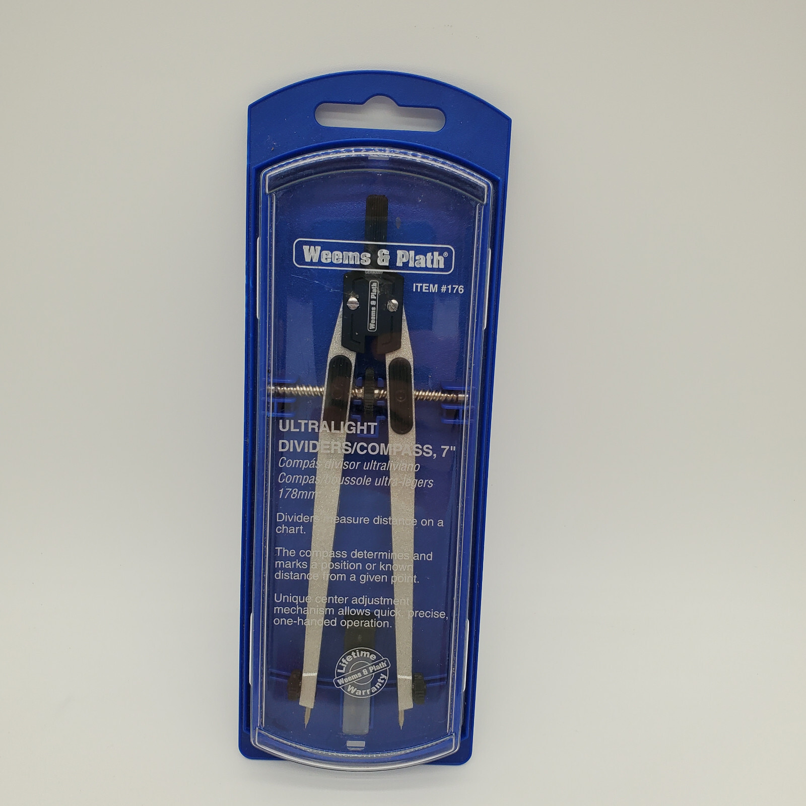 Weems & Plath Ultralight Divider #176 Measuring Divider - 7"