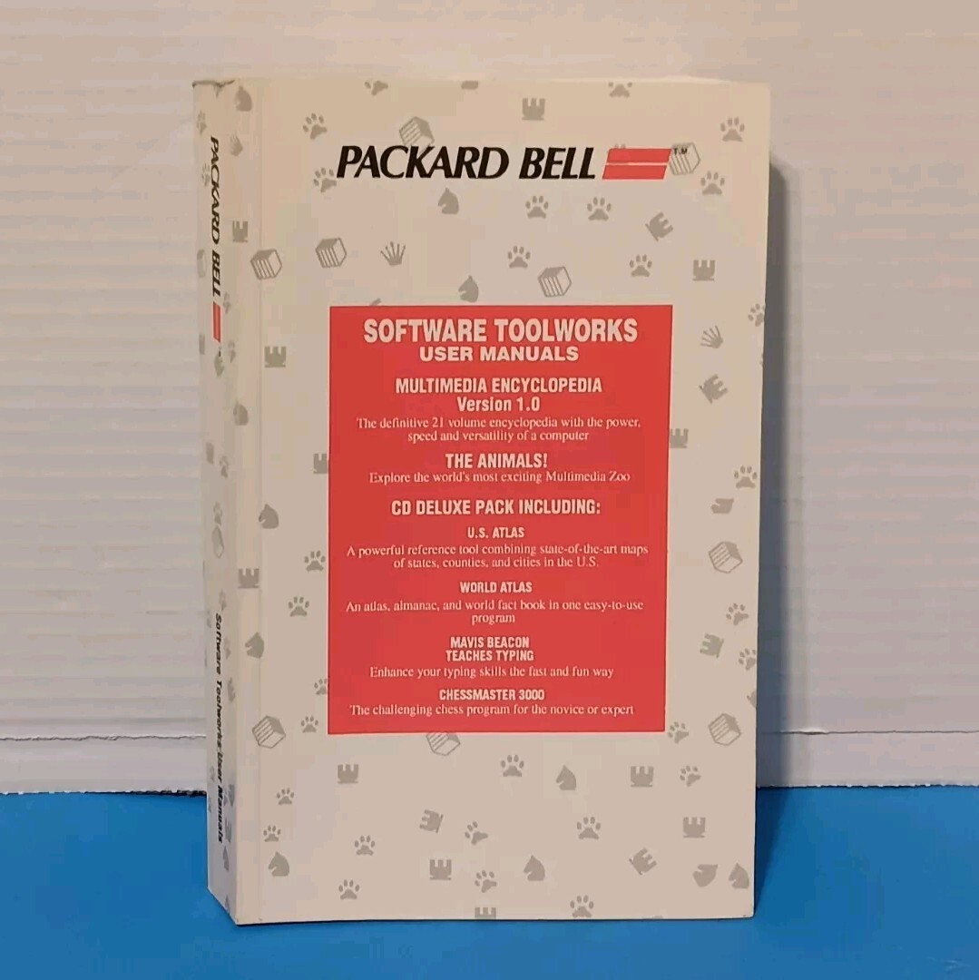 Heritage Computer Packard BELL User Manual 1992 Vtg Reference Guide