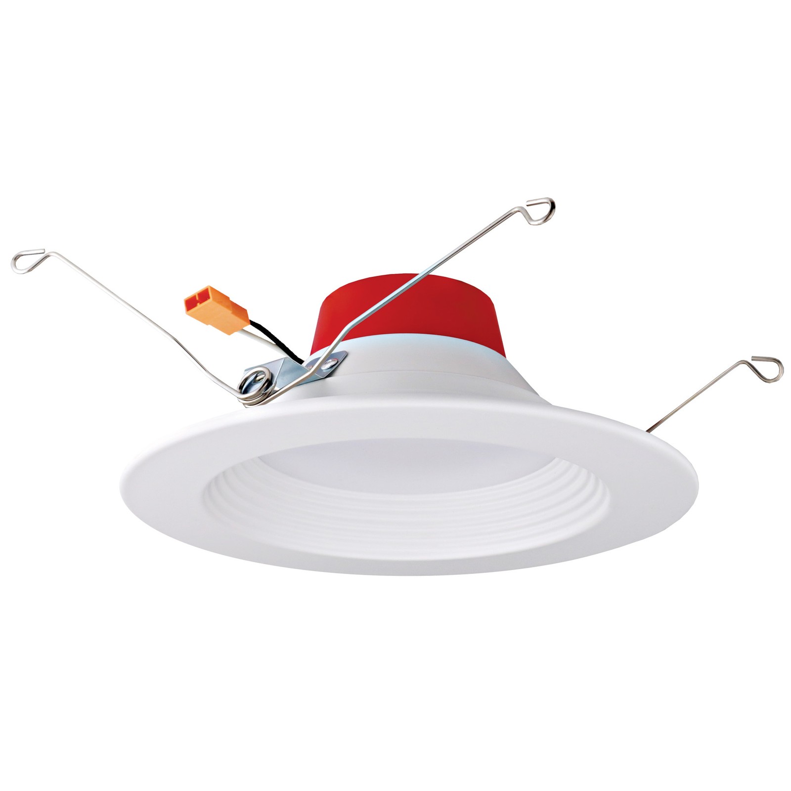 Elco EL670CT5 5" Integrated LED Baffle Recessed Trim -700 Lumens - White