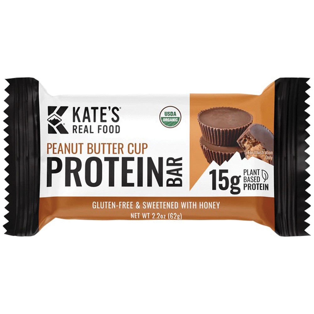 Kate's Real Food PB Cups Pro Pack - Organic Nut Butter, Gluten-Free, 12-Pack