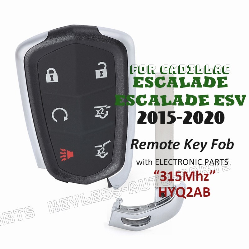 HYQ2AB for Cadillac Escalade ESV 2015-2020 Keyless Remote Smart Key Fob -315MHz