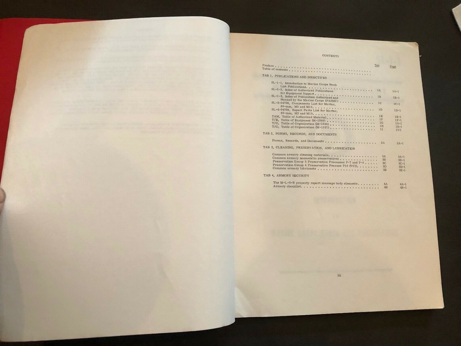 Marine Corps Institute Student Reference Folder MCI 21.24d-2 1984