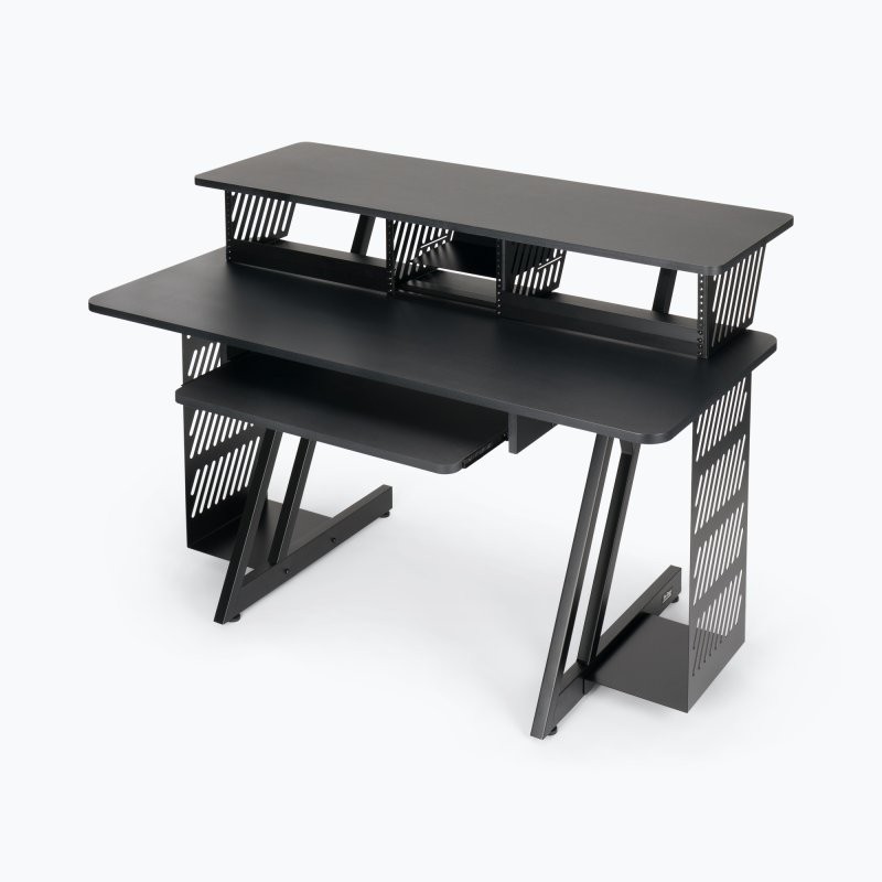 On-Stage WS7700B Large Workstation Desk - Black