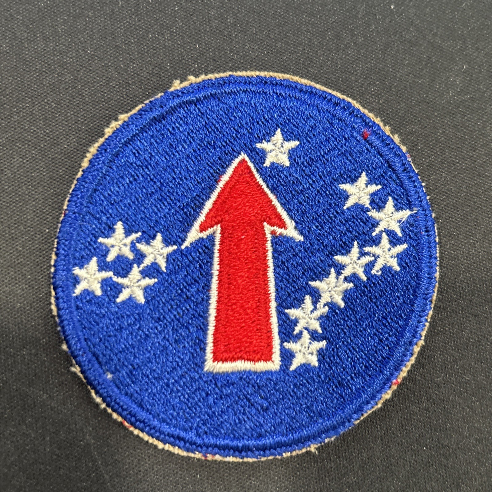 US Army WWII Pacific Command Insignia Patch 2.5" Round