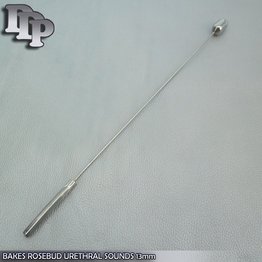 Two Pcs Bakes Rosebud Urethral Sounds 11MM & 13MM