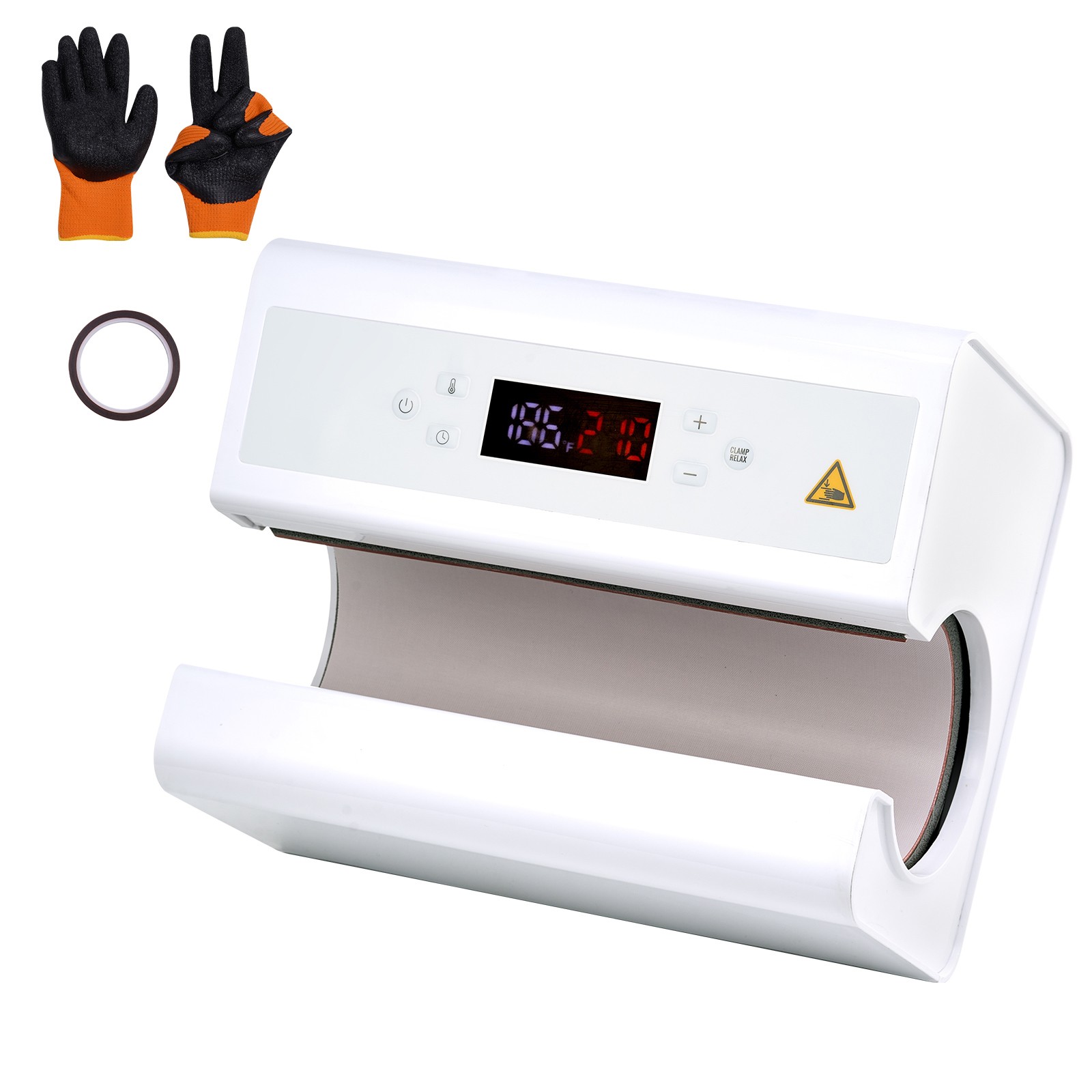 Auto Tumbler Heat Press Machine 11-30oz Sublimation Mug Heat Press White