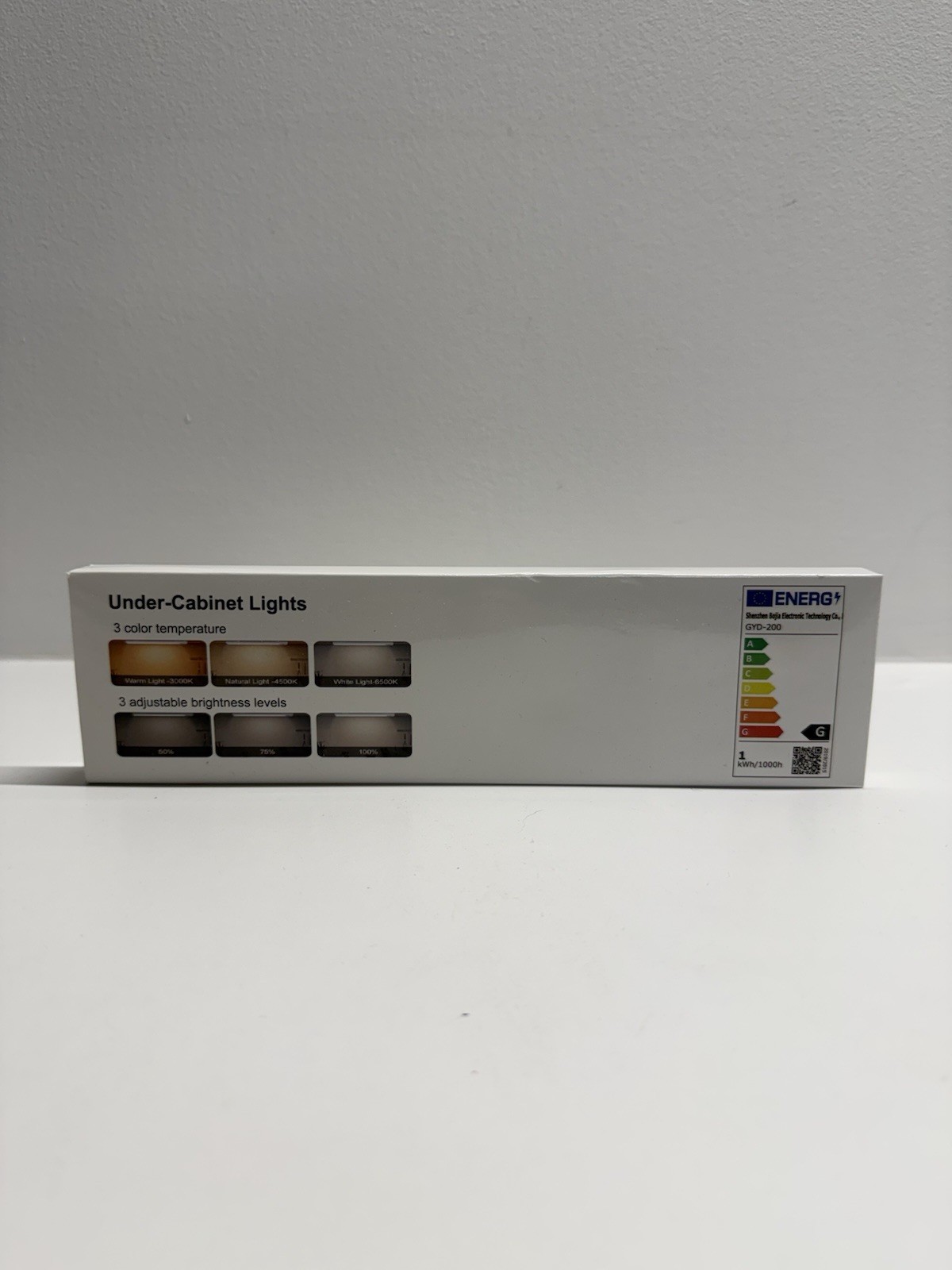 LED Under-Cabinet Light Bars, Adjustable, White, USB, 3-Pack UC-Lights001