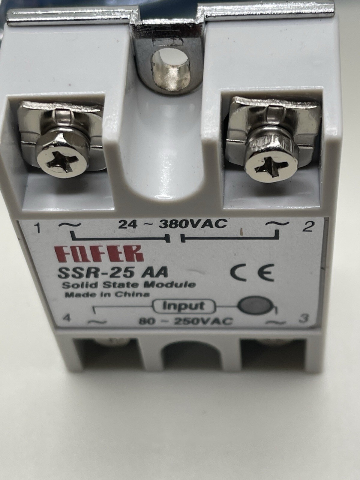 Single Phase Solid State Relay SSR-25AA Control AC 80-250VAC to 24-380VAC