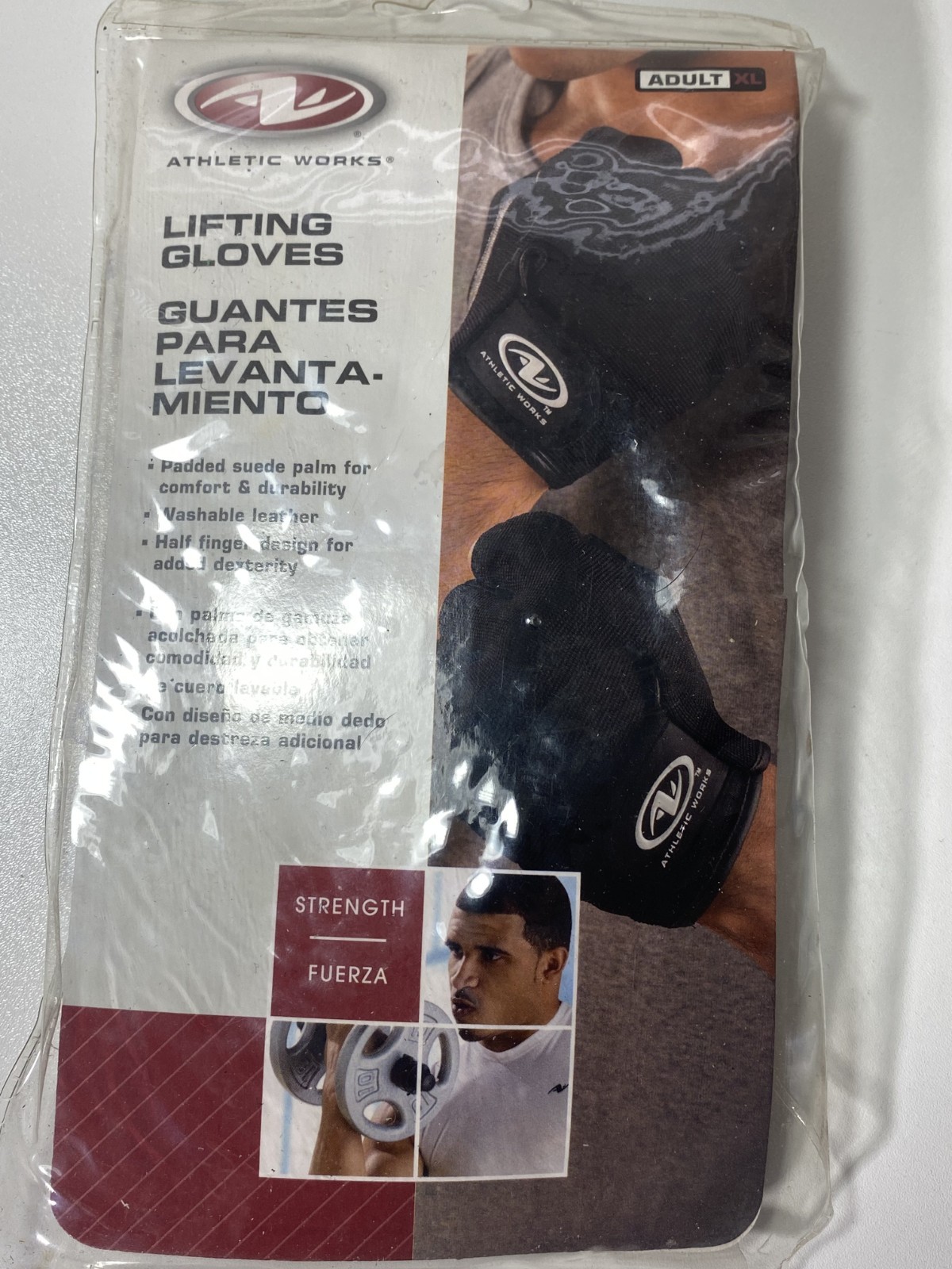 Athletic Works Lifting Workout Gloves XL