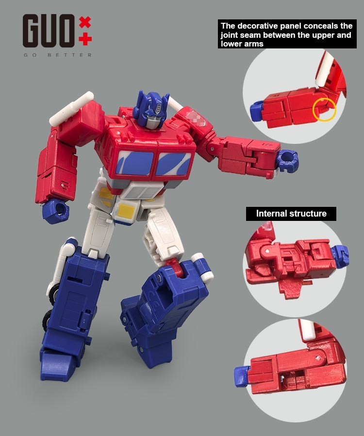 GO BETTER 3D DIY Upgrade Kit For SS Devastation OP Prime （#PART A）