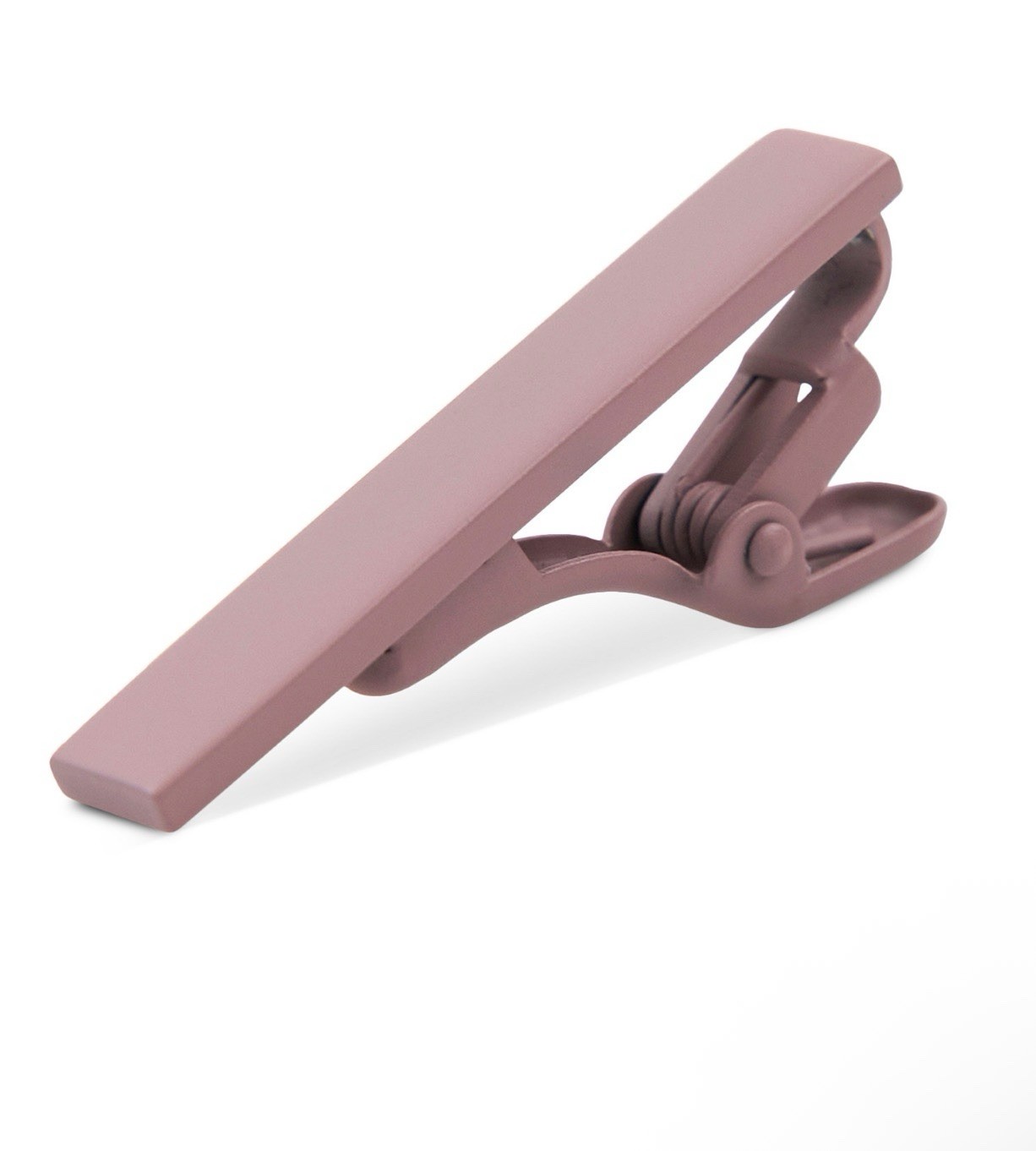 Construct Men's Solid Rose Quartz 1.5” Tie Bar (Rose Quartz)