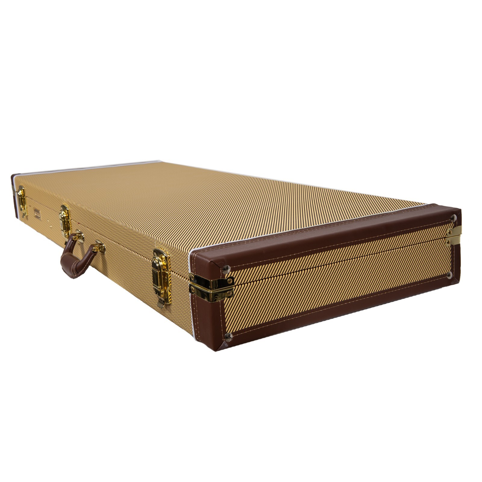 Crossrock PRS SE Hollowbody Electric Guitar Case, Rectangular, Vinyl Tweed