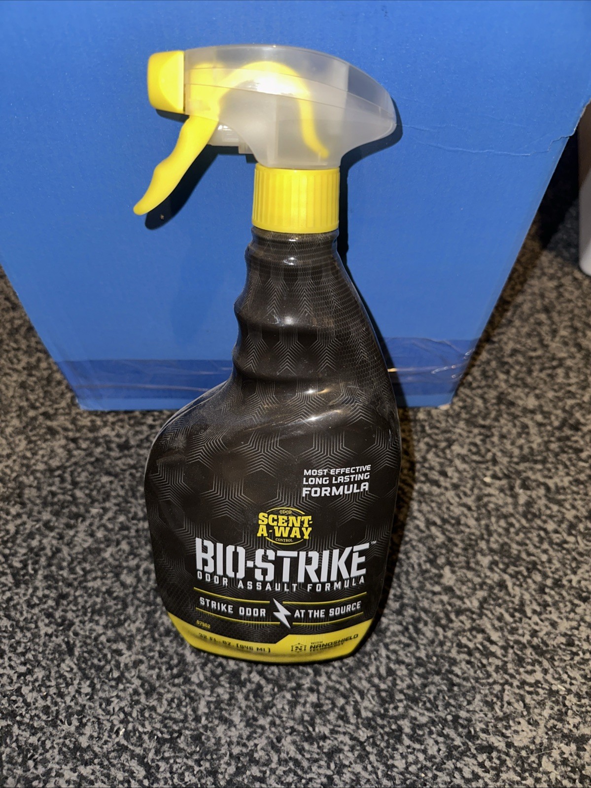 New Scent-A-Way BioStrike Spray 32 oz. Odor Control For Hunters