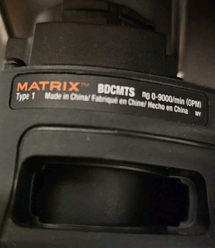 BLACK+DECKER 20V Matrix Drill 4 Kit - BDCDMT1204KITC1